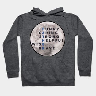 Brave Dad Quotes Hoodie
